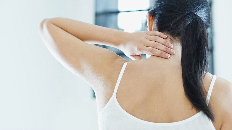 Manifestations de l'ostéochondose cervicale